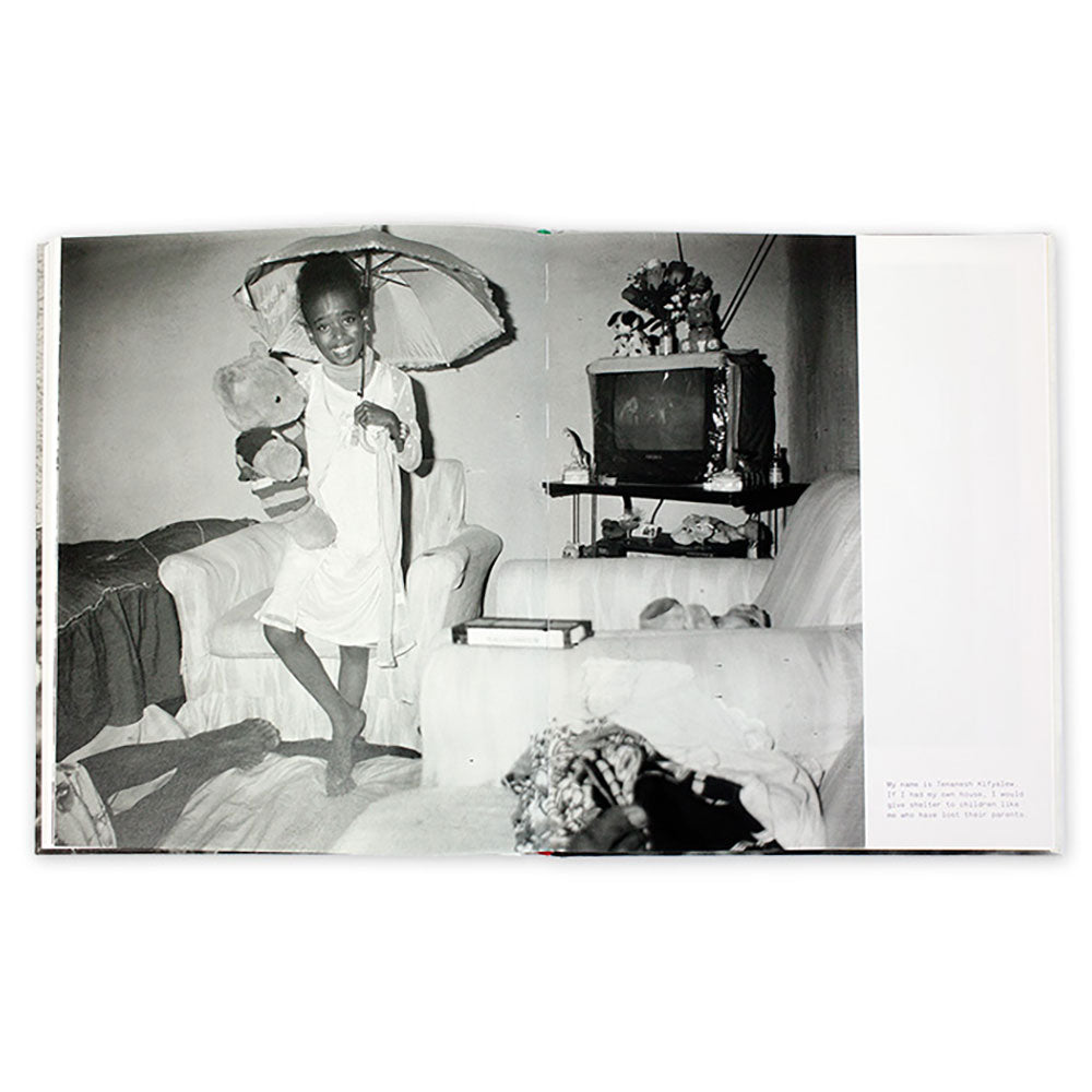 Spread of Eric Gottesman: Sudden Flowers, showing a full-width black and white photo.