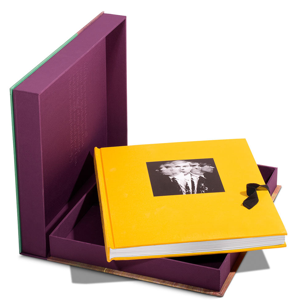 Andy Warhol: The Impossible Collection, open clamshell