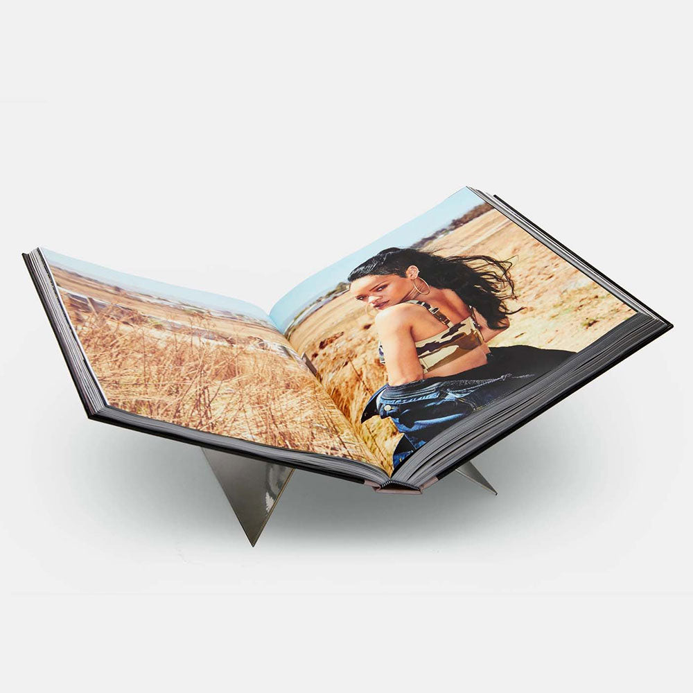 Rihanna book on holder