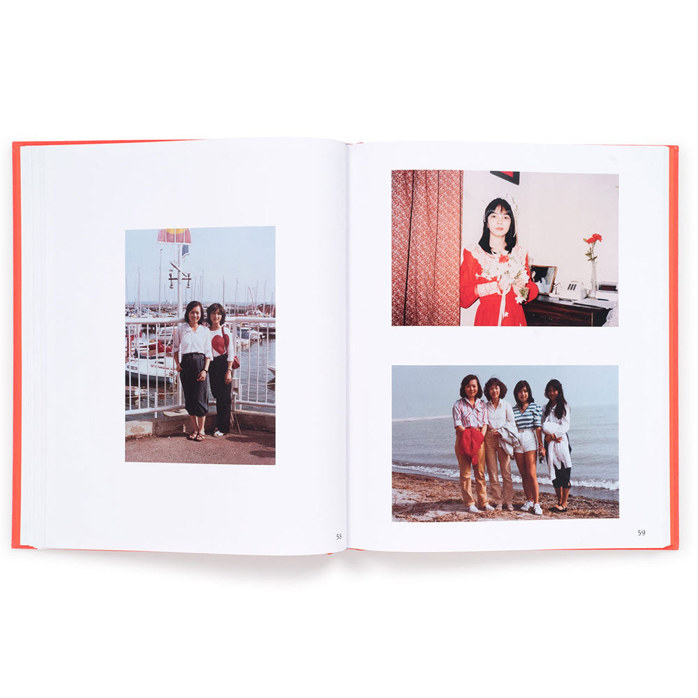Spread shot of Tommy Kha: Half, Full, Quarter, showing color photos of people outdoors on the left and right