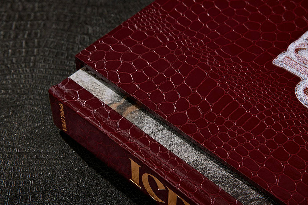 Close up of Ice Cold coming out of its slipcase