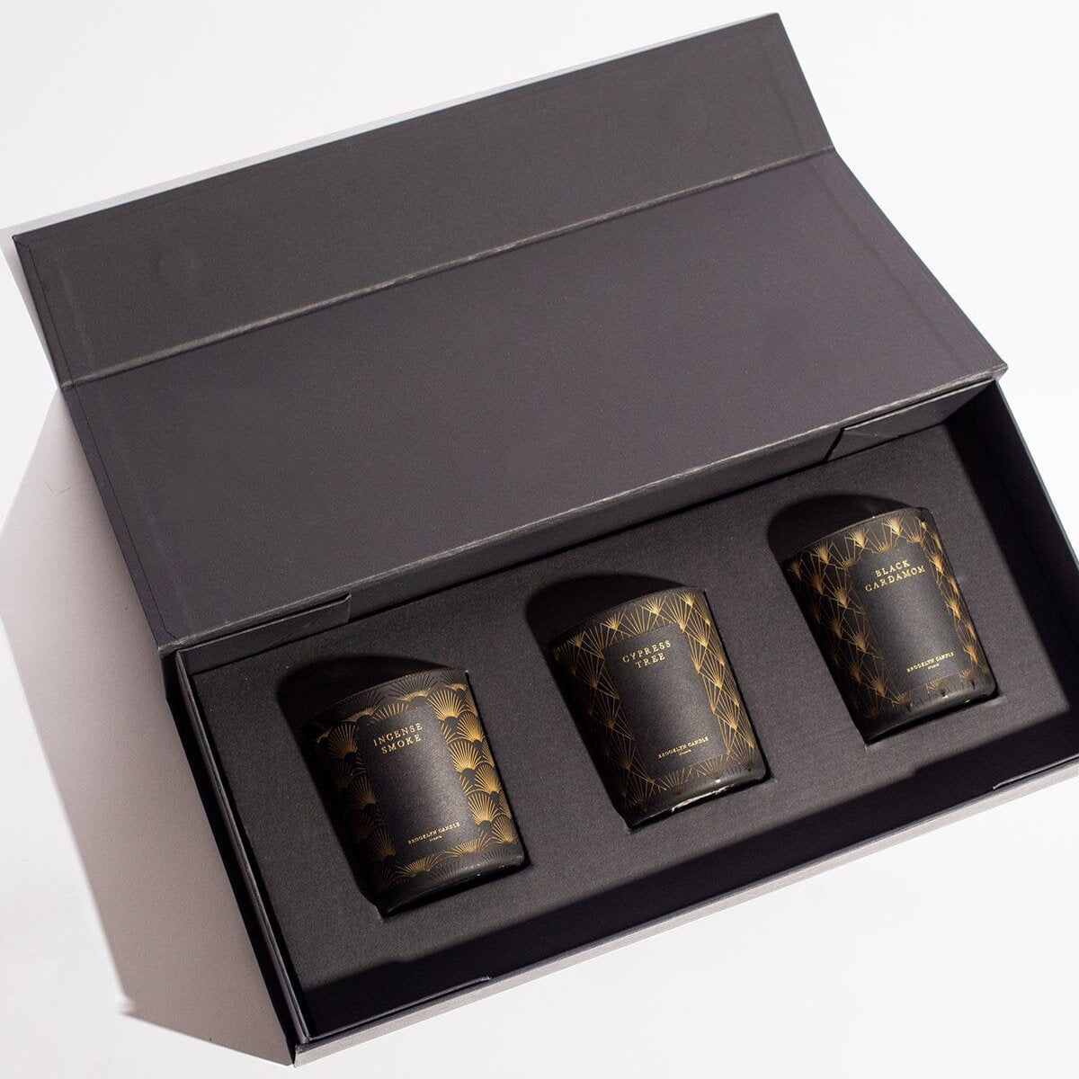 Black Tie Holiday Candle Trio Gift Set