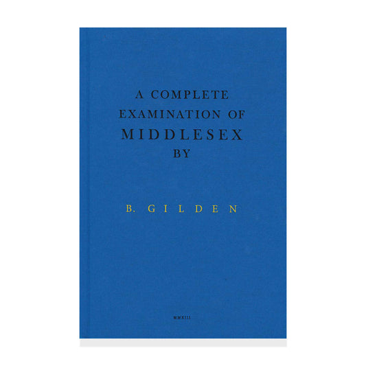 Bruce Gilden: A Complete Examination of Middlesex, book cover