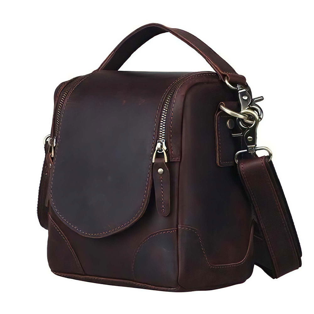 Calista Leather Camera Bag