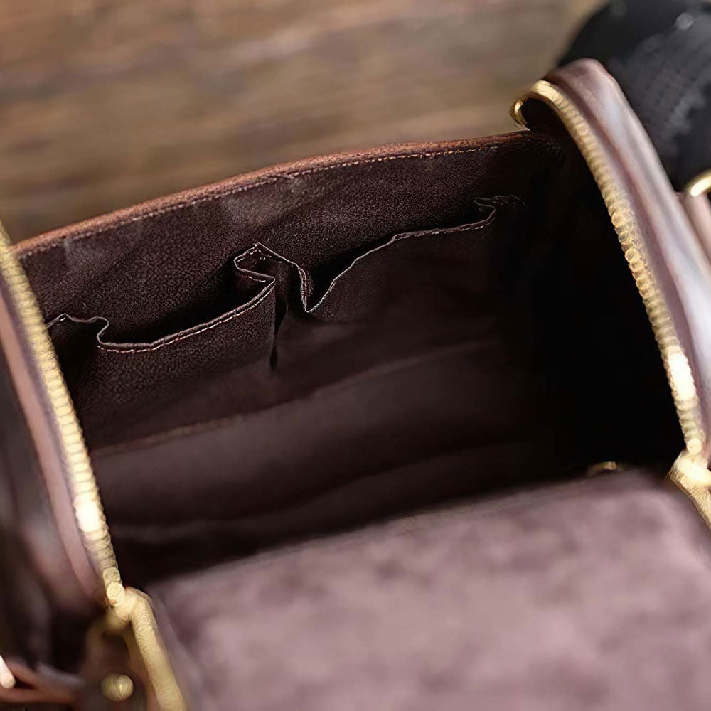 Calista Leather Camera Bag