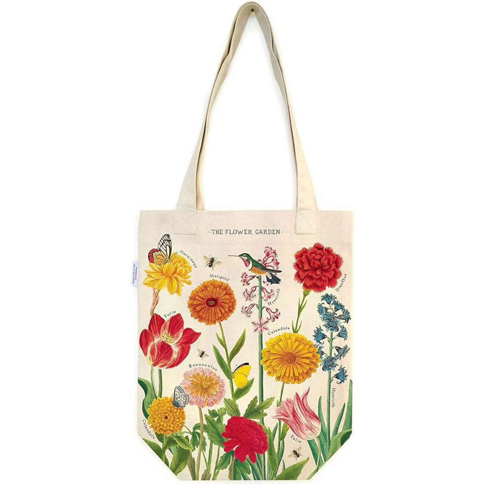 Cavallini & Co. Tote Bag, Flower Garden