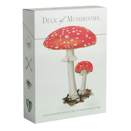 The Deck of Mushrooms: An Illustrated Field Guide To Fascinating Fungi
