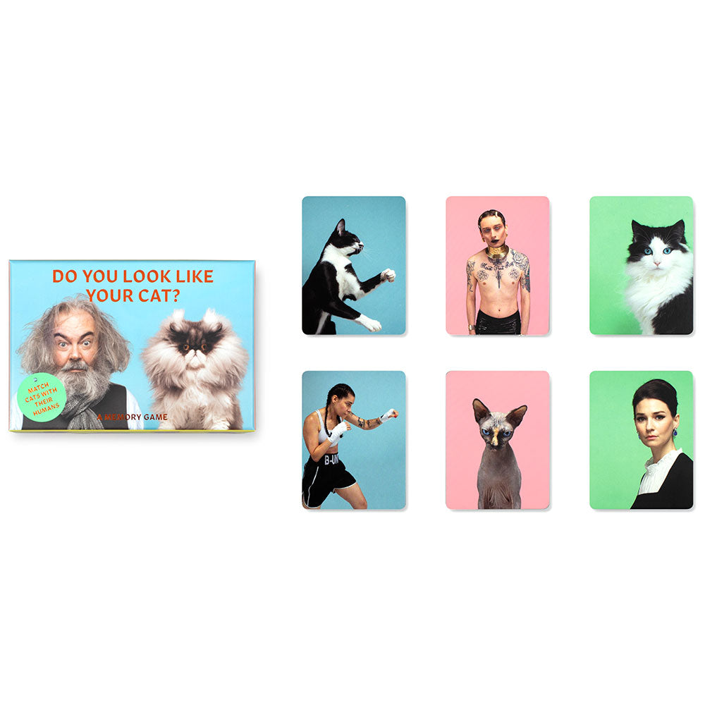 Do You Look Like Your Cat? Memory Game