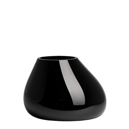Ebon Vase Black, Medium