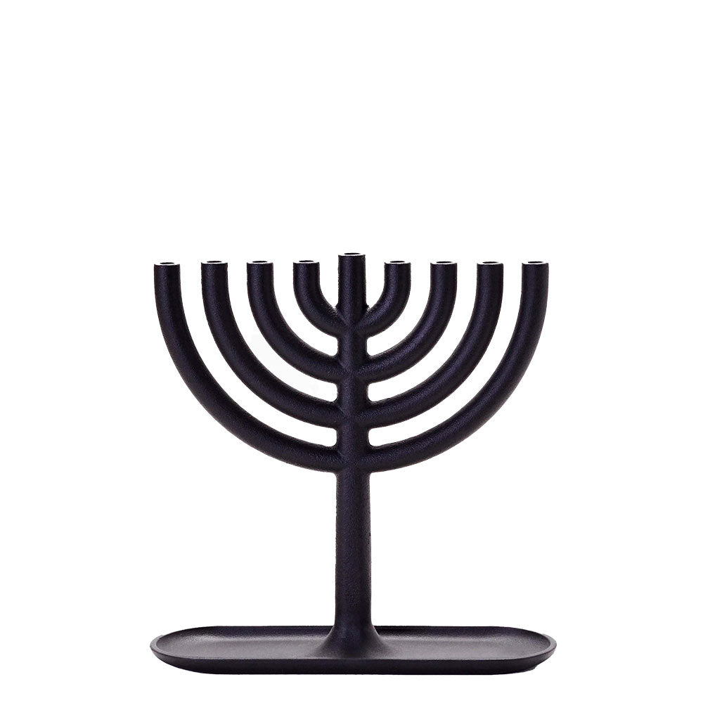 Cast Iron Menorah, designed by Josh Owen