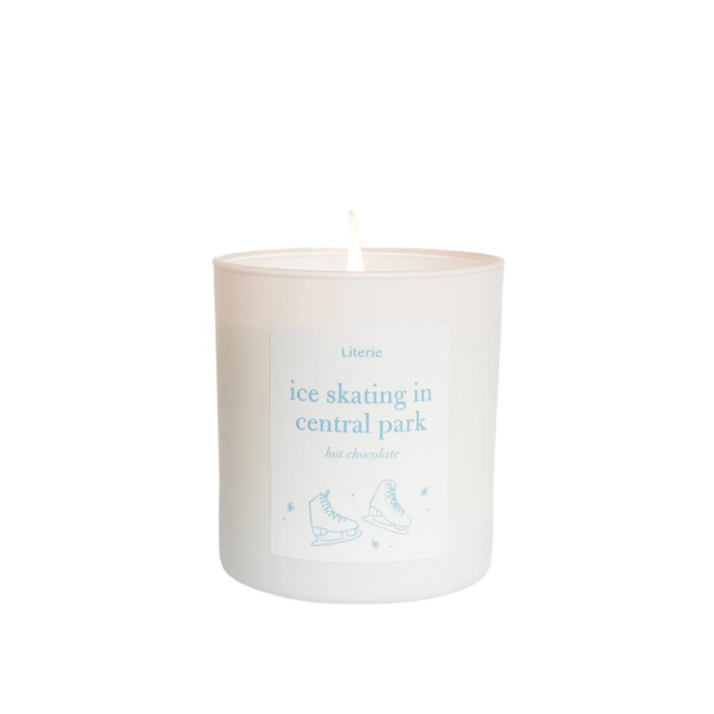 Literie "ice Skating in Central Park" candle