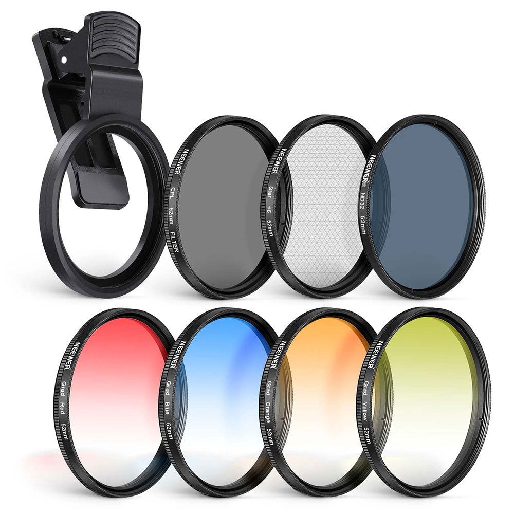 NEEWER Clip On Filters Kit for Phone & Camera