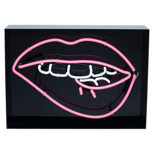 Real Neon Acrylic Box - Lips (Limited Ed. Design)