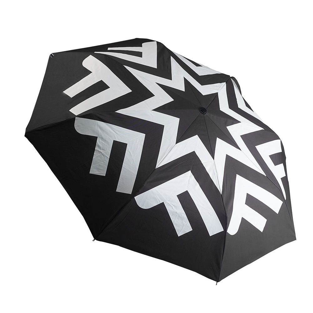 Top of the Terry O'Neill: Faye Dunaway umbrella, showing the Fotografiska logo in white