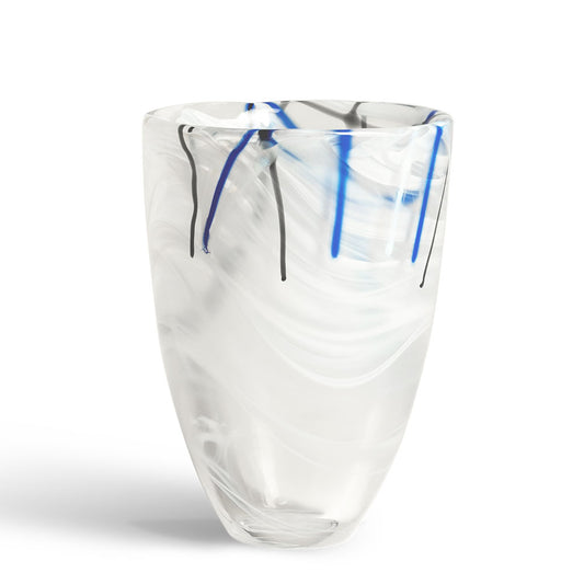 White Contrast Vase