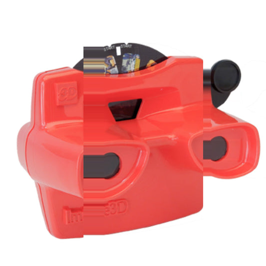 Image3d retro retro viewer in red.