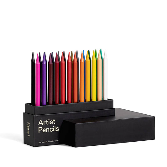 K'arst colored pencil set of 24 artist pencils, out of the packaging